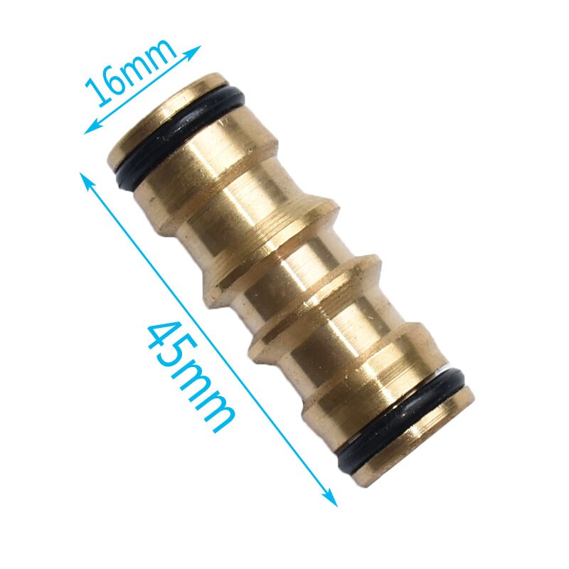 Brass connector joint 16mm quick connector garden male connectors quick fitting adapter brass garden the faucet adapter