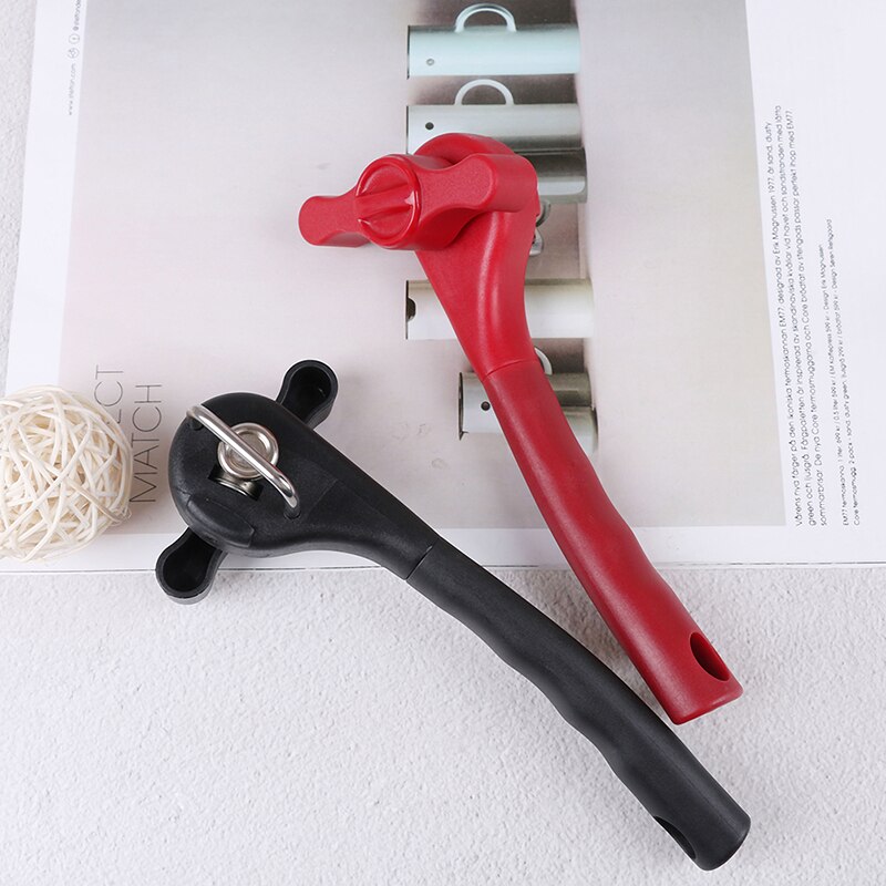 1 Pc Professionele Keuken Tool Veiligheid Hand-Bediende Blikopener Side Cut Grip Handmatige Opener Mes Voor Blikjes deksel