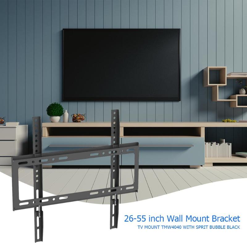 26-55 tommer holdbart vægbeslag tv-beslag tmw 4040 hjemme-tv-holder stativ med spritboble