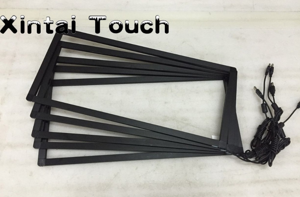 Xintai touch! 24 inch 16:9 ratio 10 points ir touch screen frame overlay kit with fast