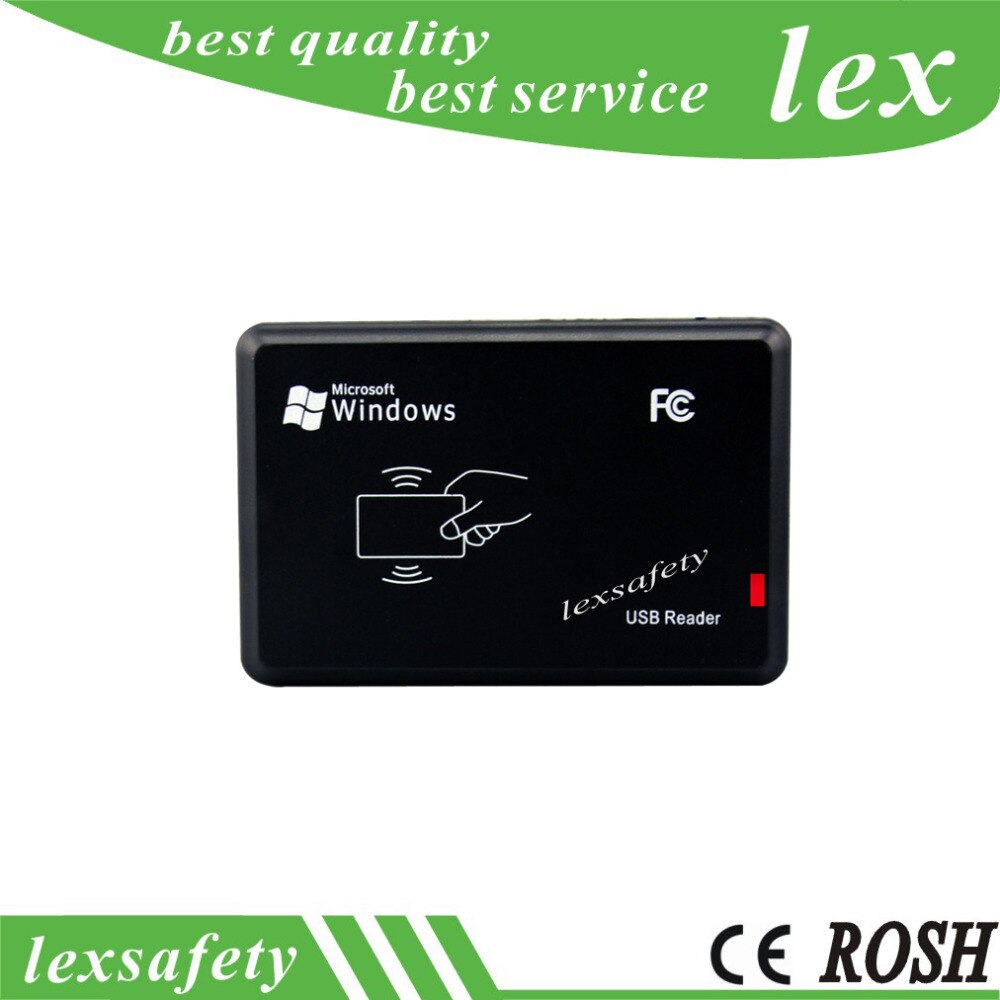 USB emulates COM-port card reader cheap 125khz LF id card reading card reader USB interface