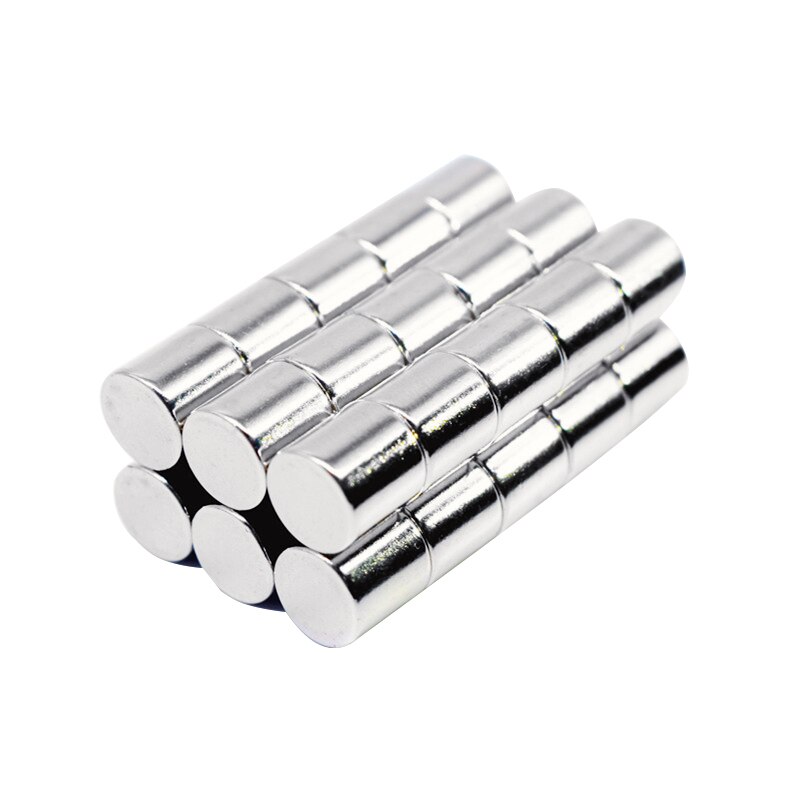 15/30/50pcs N35 10*10mm Neodymium Permanente Ronde Cilinder Magneten 10x10 Rare aarde Magneten Art Craft Magnetisme Magnetische Type