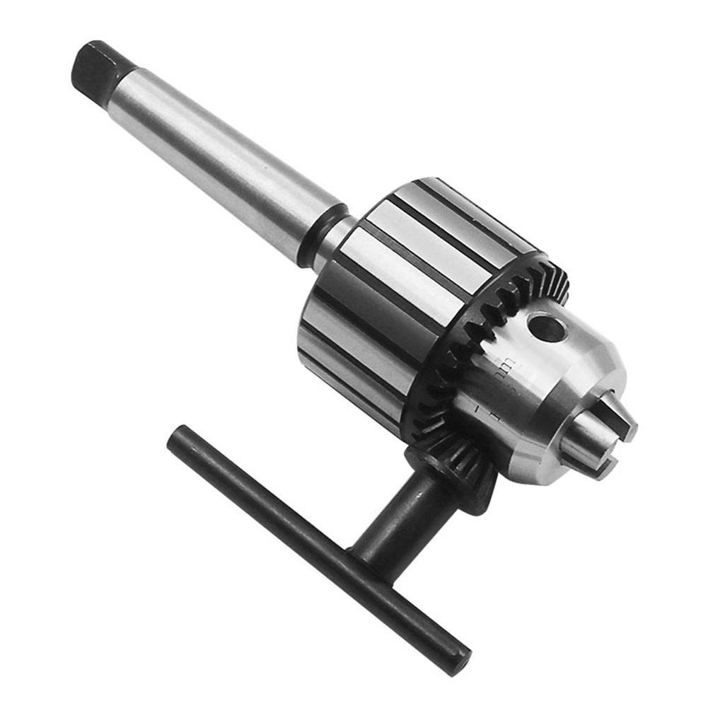 MT2 Shank Lathes Spindle 1-13mm Milling Arbor Keyed Mini Drill Chuck Self Tighten Accessories Power Tools Wrench Industrial