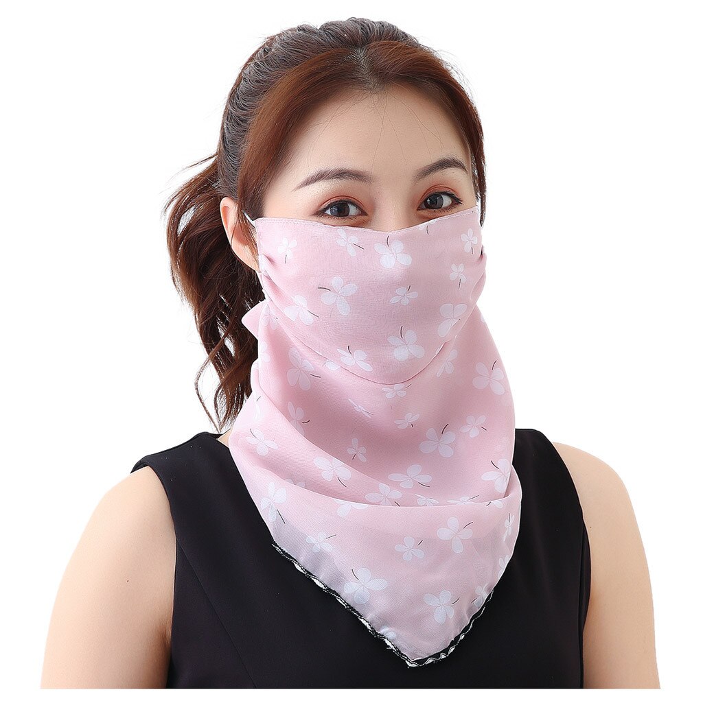 Women Sun Protection Print Scarf Dustproof Neck Sc... – Grandado