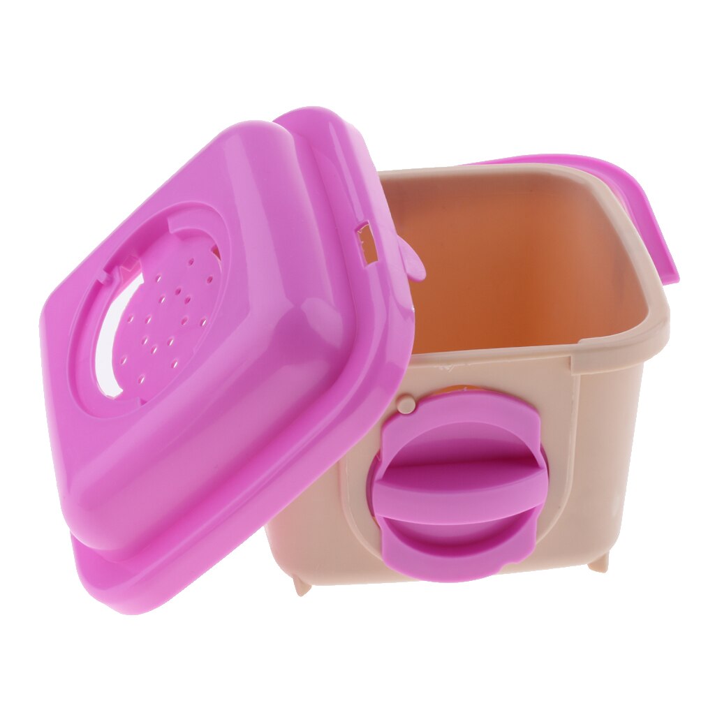 Draagbare Kleine Dieren Kooi Hamster Reizen Carrier Outdoor Travel Carrier: pink