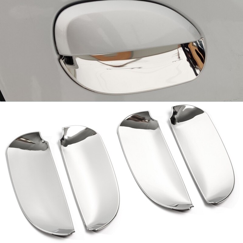 Bol de poignée de porte extérieure en acier inoxydable, pour Renault Dacia Logan 2 Sandero 2 capots de bordure: bowls