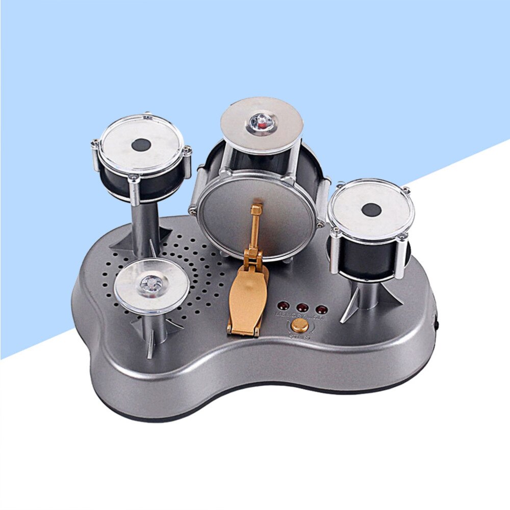 1 Pc Finger Drum Set LED Light Percussion Finger Drum Set Musical Instrument for Children