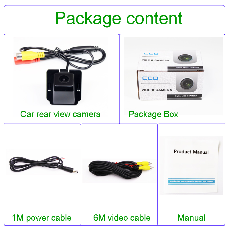 Dynamic Trajectory Tracking Car Rear View Reverse Camera For Mitsubishi Outlander XL Outlander Citroen C-Crosser Peugeot 4007