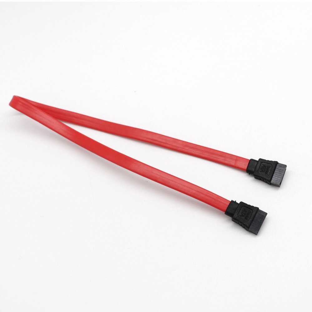 Computer Accessories SATA Cable 45cm Serial ATA SATA 2 Cable Lead Hard Drive Data Red SATA Cable For PC