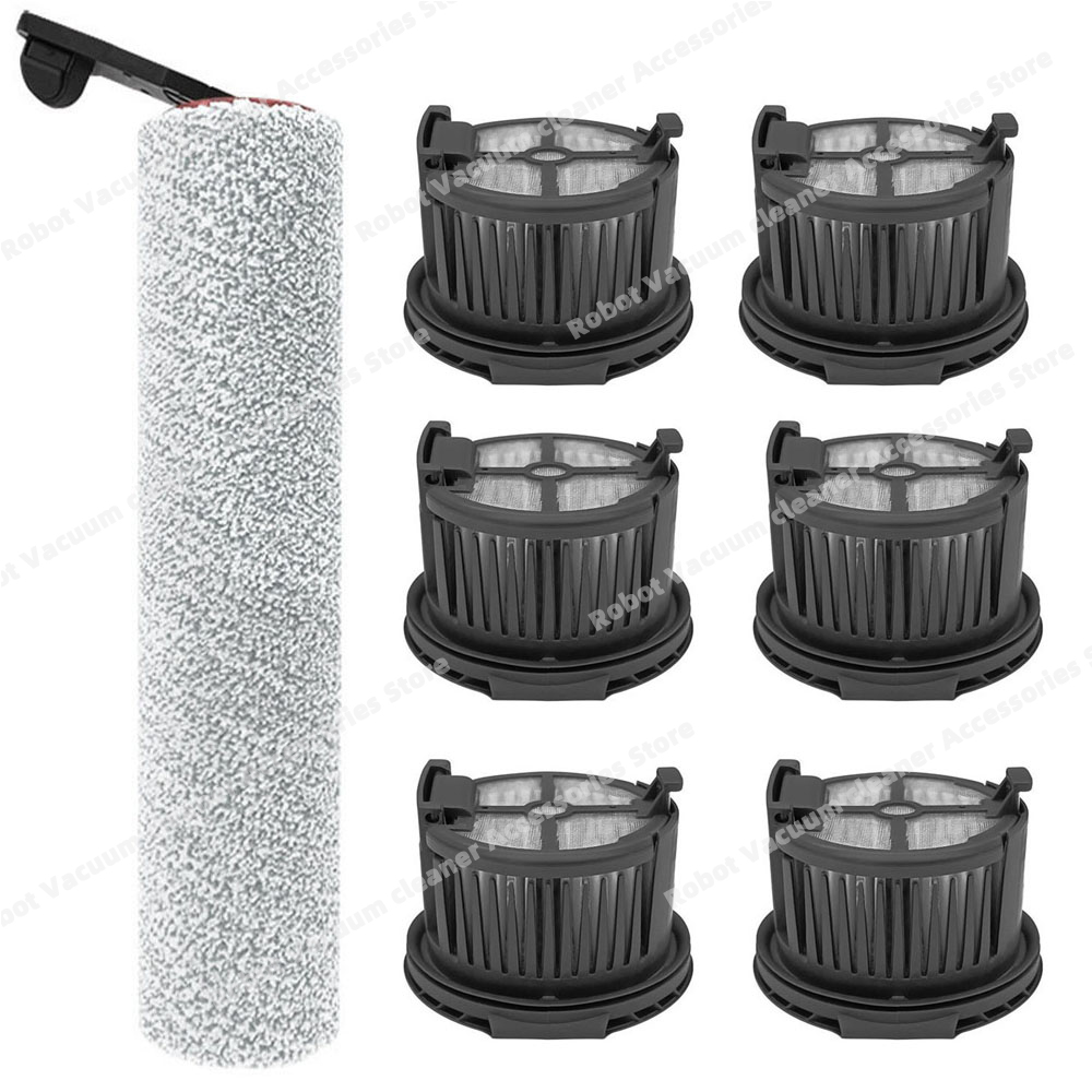 Compatibile con Dreame H20 pro più / H13 pro / H14 pro / H20 ultra / H30 ultra Parti Spazzole a rullo principali Filtri Accessori: Grigio scuro