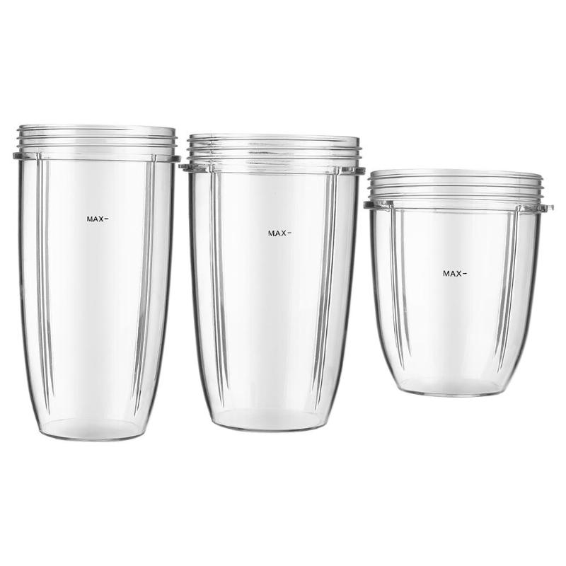 18/24/32oz Juicer Cup Mug Transparent Replacement Cup For Nutribullet Blender Juicer Parts Juice Extractor Mug Cup 600W/900W