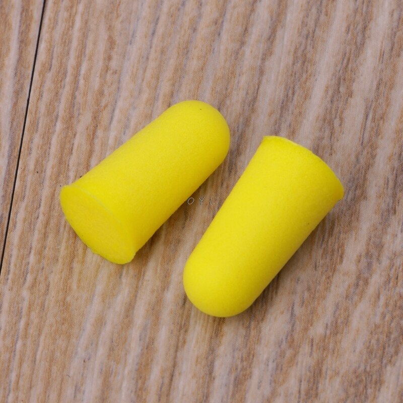 Tapones de silicona blanda para los oídos, protección auditiva para dormir, reducción de ruido, 1 par