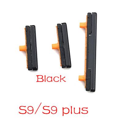 Nowy przycisk głośności bocznej + przycisk włączania/wyłączania przycisku do Samsung Galaxy Note 8 S8 S9 S10 Plus części zamienne: S9 S9 plus Black