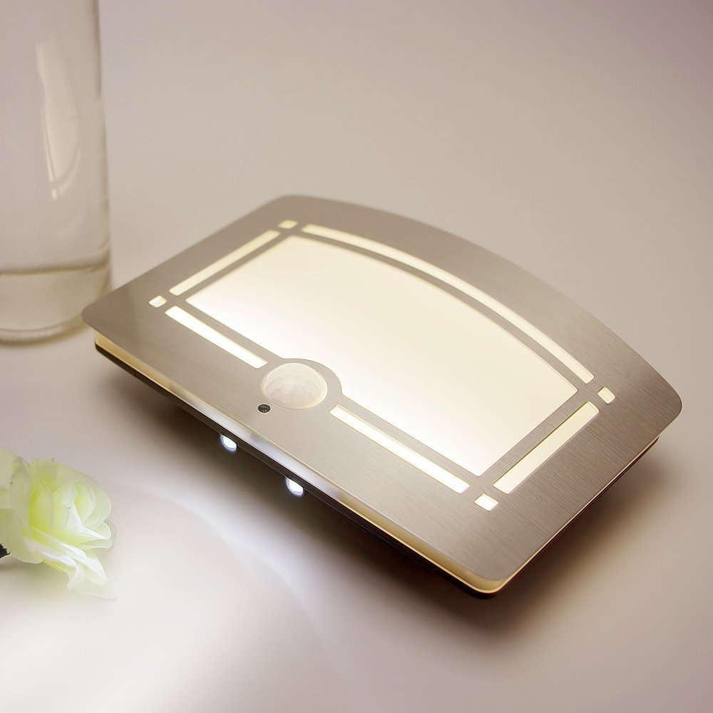 LightInBox Motion Sensor Lighting wall lamp/Hallway led sensor lamp LED Night Light 4000K Natural White Battery Powere