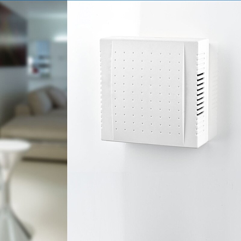 1 Pc 220V Office Hotel Door Bell Panel Wired Doorbell Din Don Hardware Doors Bells Doorbells 108x108x36mm: Default Title