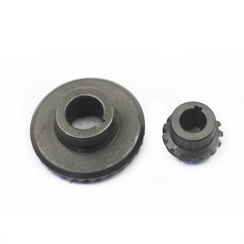 2 Pieces Replacement Spiral Bevel Gear Set For 125/150 Angle Grinder Accessories Angle Grinder Gear For 125 150 Bevel Gear