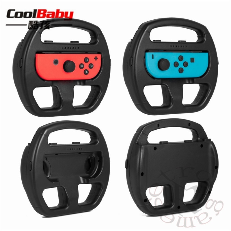 2 st för nintend switch wheel pc för switch ratt joy-con hjul för nintendo switch spel