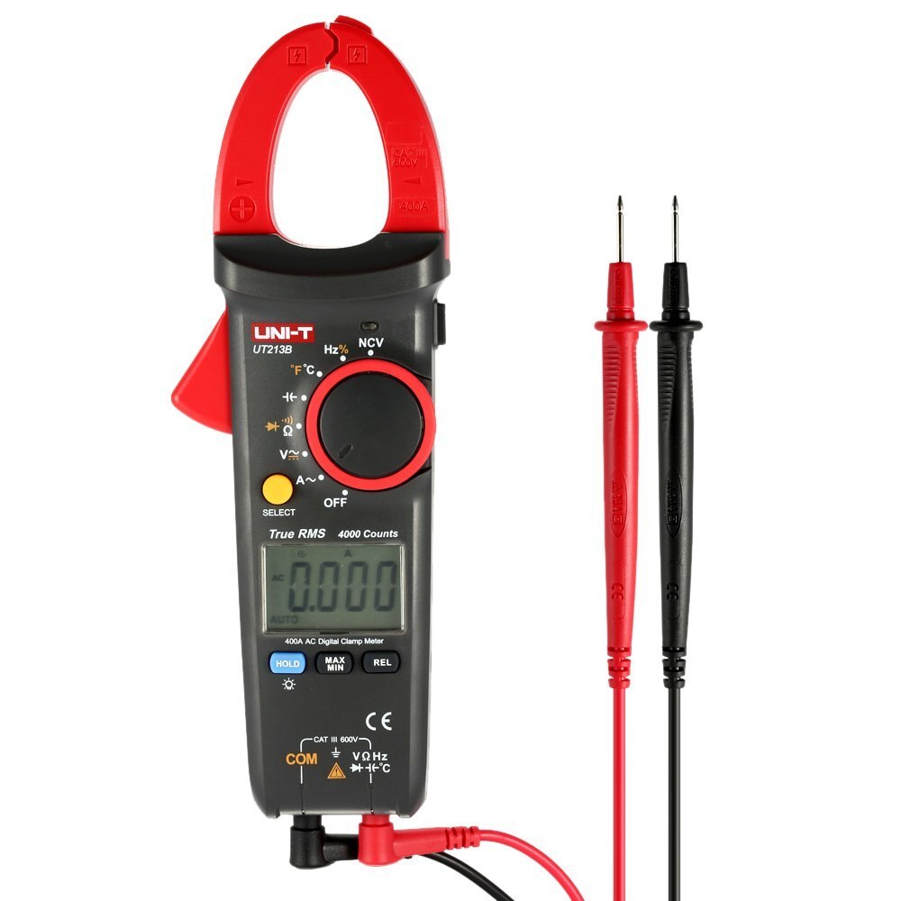 Multimeter ZT100 – Digitales Messgerät, Mini, LCD Mit Hintergrundbeleuchtung, Für Strom, Spannung, Widerstand, Kapazität