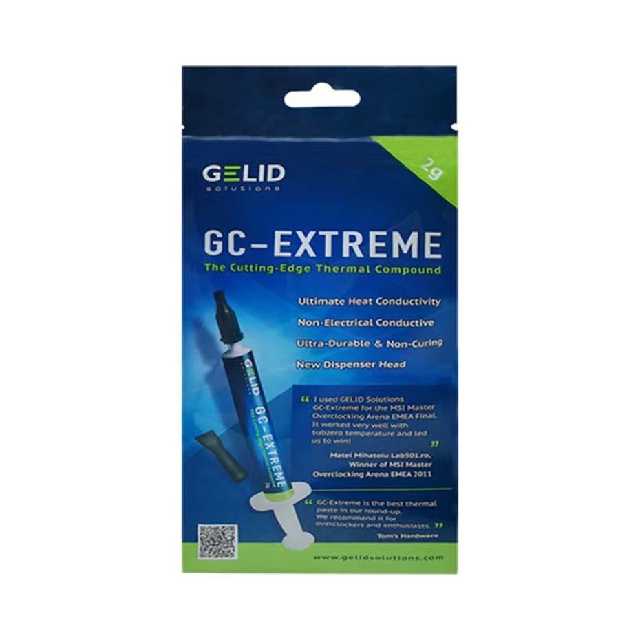 Gelid gc-extreme 2.0g 3.5g stk cpu kjøleribbe vifte termisk fett vga pasta sammensatt prosessor kjøler kjøling kjøleribbe gips