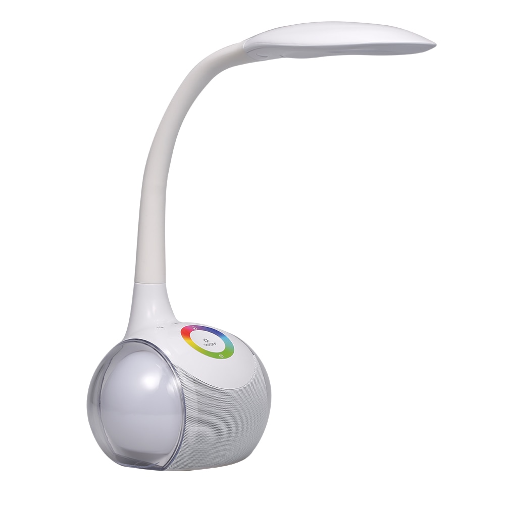 Speaker Smart Adjustable Desk LED Lamp BL-052 BT Wireless Touch Control HD Music Speakers 3-Level Brightness USB Charge Lamp