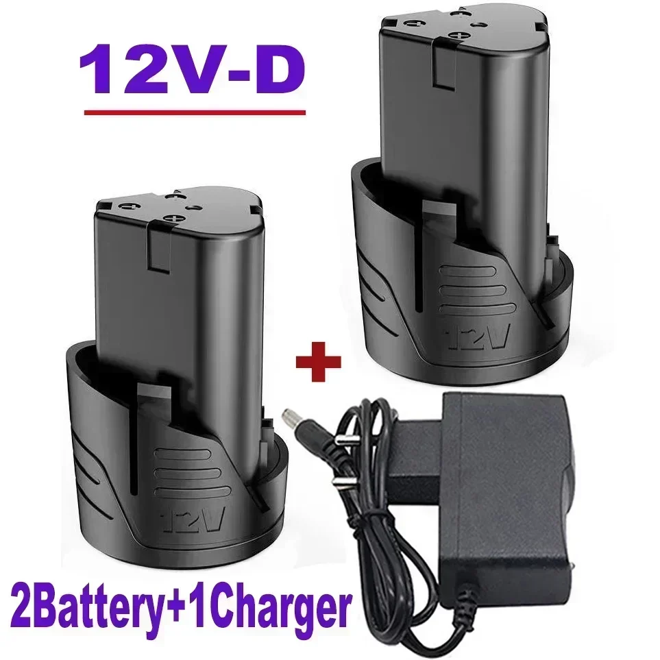 100%. Nuovo. Batteria al litio ricaricabile universale agli ioni di litio 12V 6800mAh per utensili elettrici Batteria per cacciavite elettrico per trapano elettrico: Oro