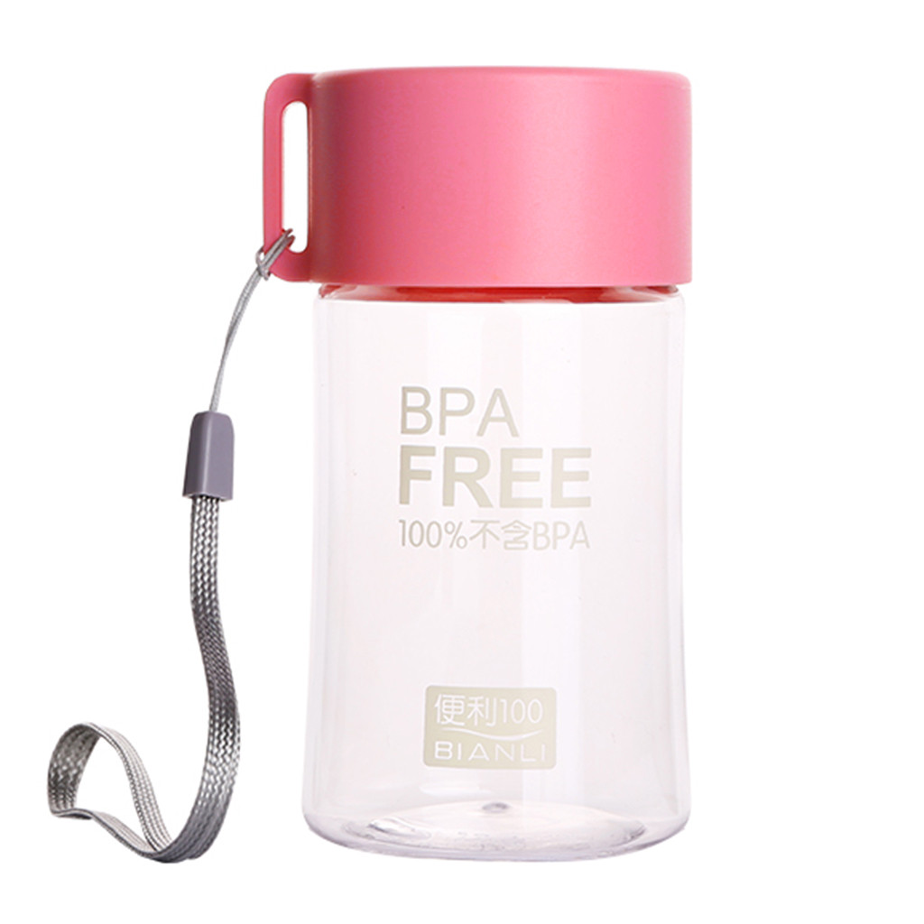 Portable 150ML Plastic Juice Water Bottle Cup Sport Camping Cycling Travel Accessories Drinking Outdoor Sports Portable Bottles