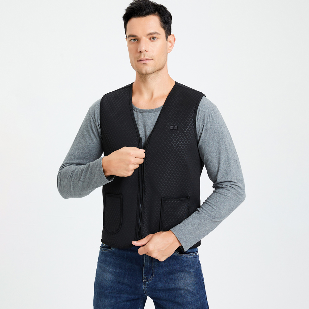9-gebieden USB-verwarmd vest Heren Dames Elektrisch verwarmingsvest Jas Verwarmd vest Bodywarmer Verwarmd donswarmerjack Winter