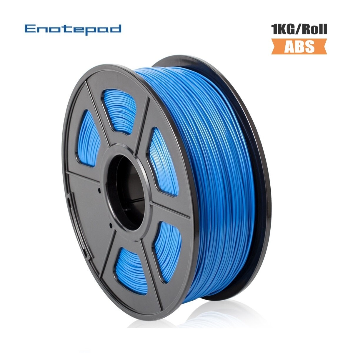 ABS Filament 1 75mm 1 kg 3D Printing Materials 1KG/2.2LBS 3D Plastic Printing Filament with Excellent impact strength: ABS-Blue