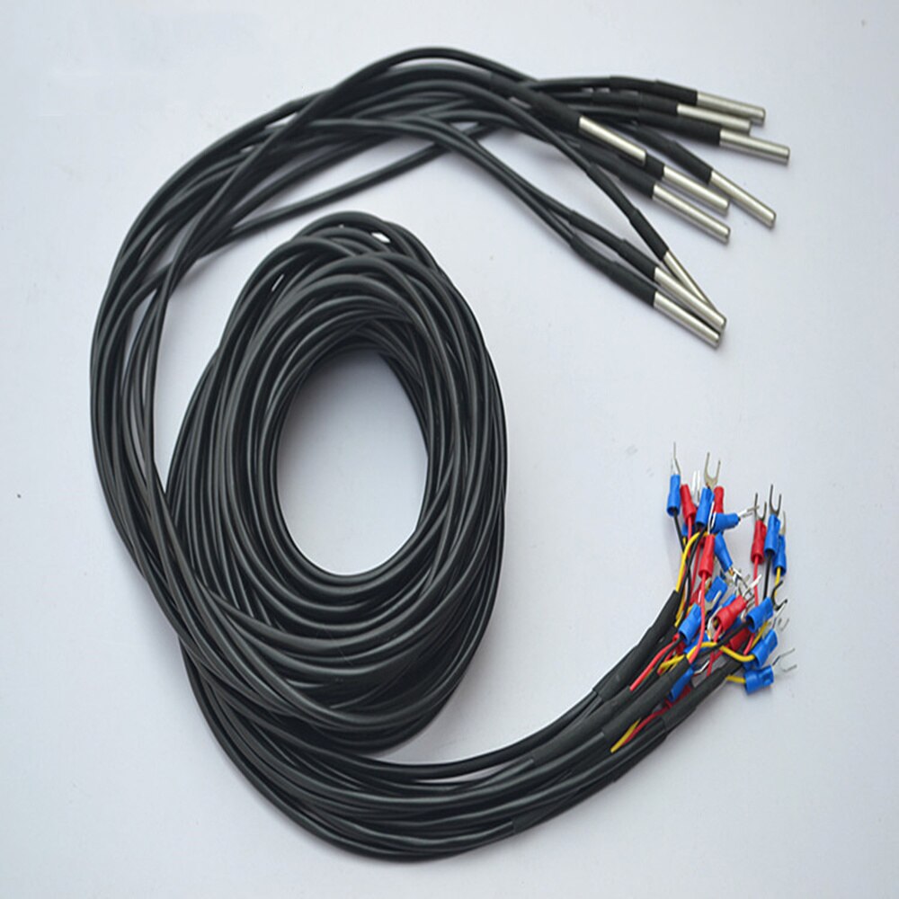 2 Meters Stainless Steel Water Temperature Probe For Waterproof Packaging Temperature Sensor