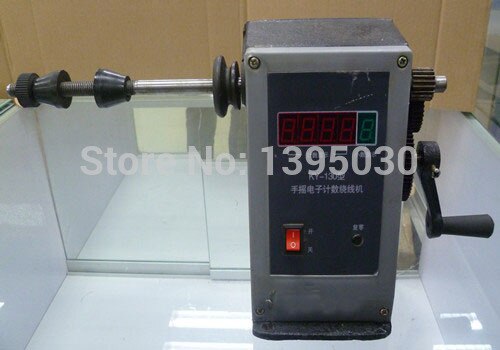 1PC Manual Hand Coil Winding Machine FY-130 Two Speed Coil Winding Machine