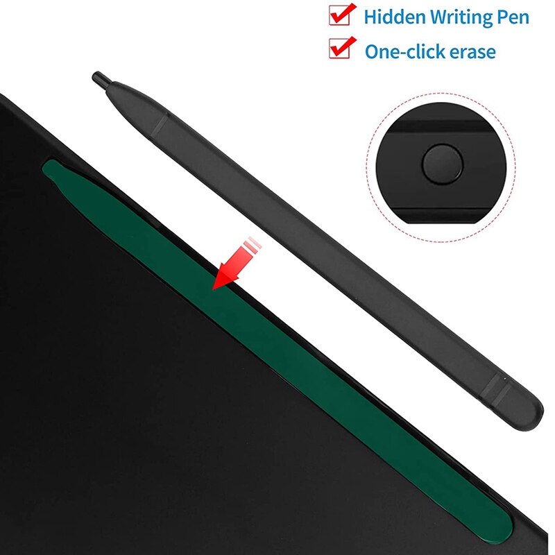 Scientific Calculator 10-Digit LCD Display Engineering Calculator with Writing Tablet for High School and College