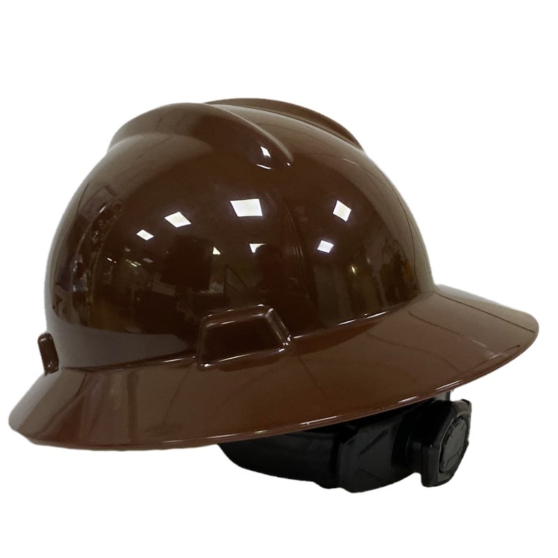 Safety Helmet Full Brim Hard Hat Lightweight Work Cap Outdoor Construction Railway Metallurgy Mine Miner Summer Sunshade