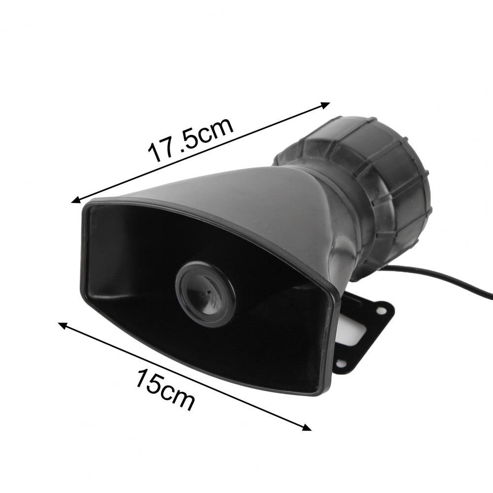 80% Sales Loud Horn Easy Install Long Service Life ABS Wired Alarm Siren Horn for Outdoor