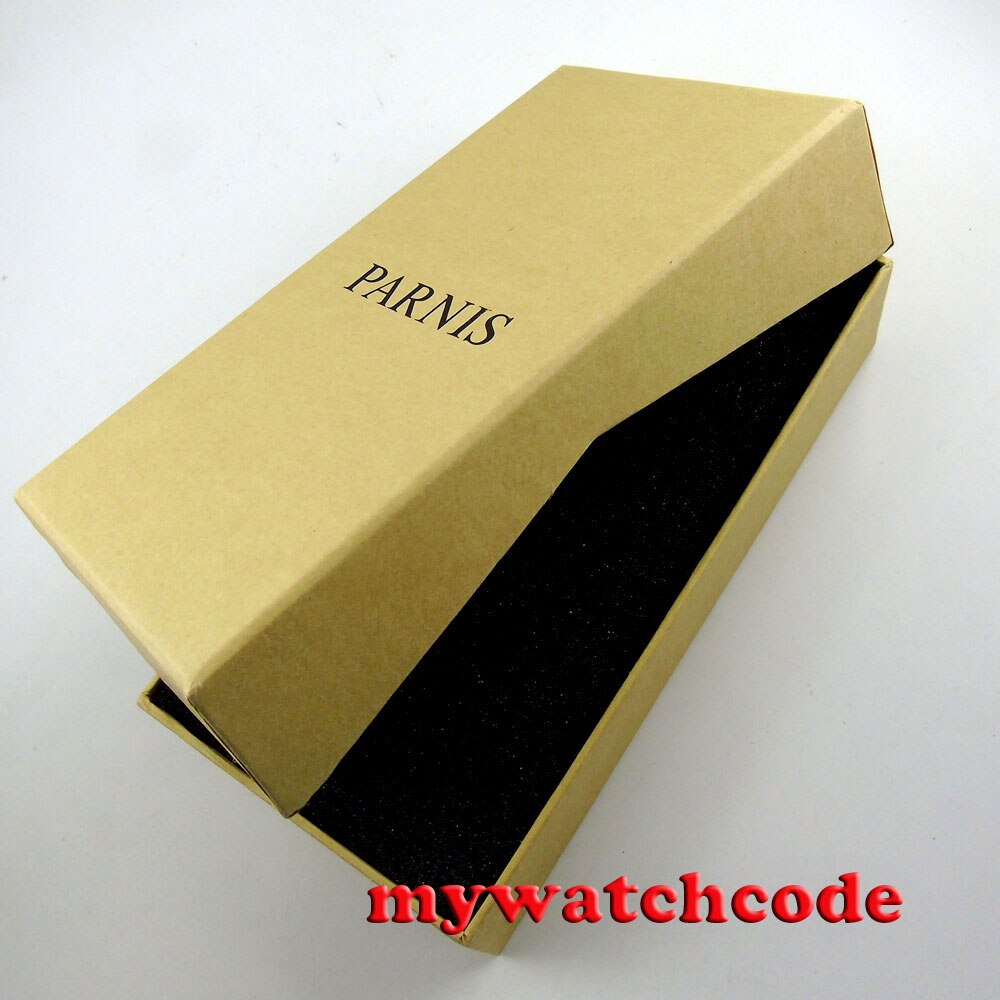 Parnis Papier Mens Womens Watch Box Fit Niet Over Diameter 49 Mm Parnis Herenhorloge