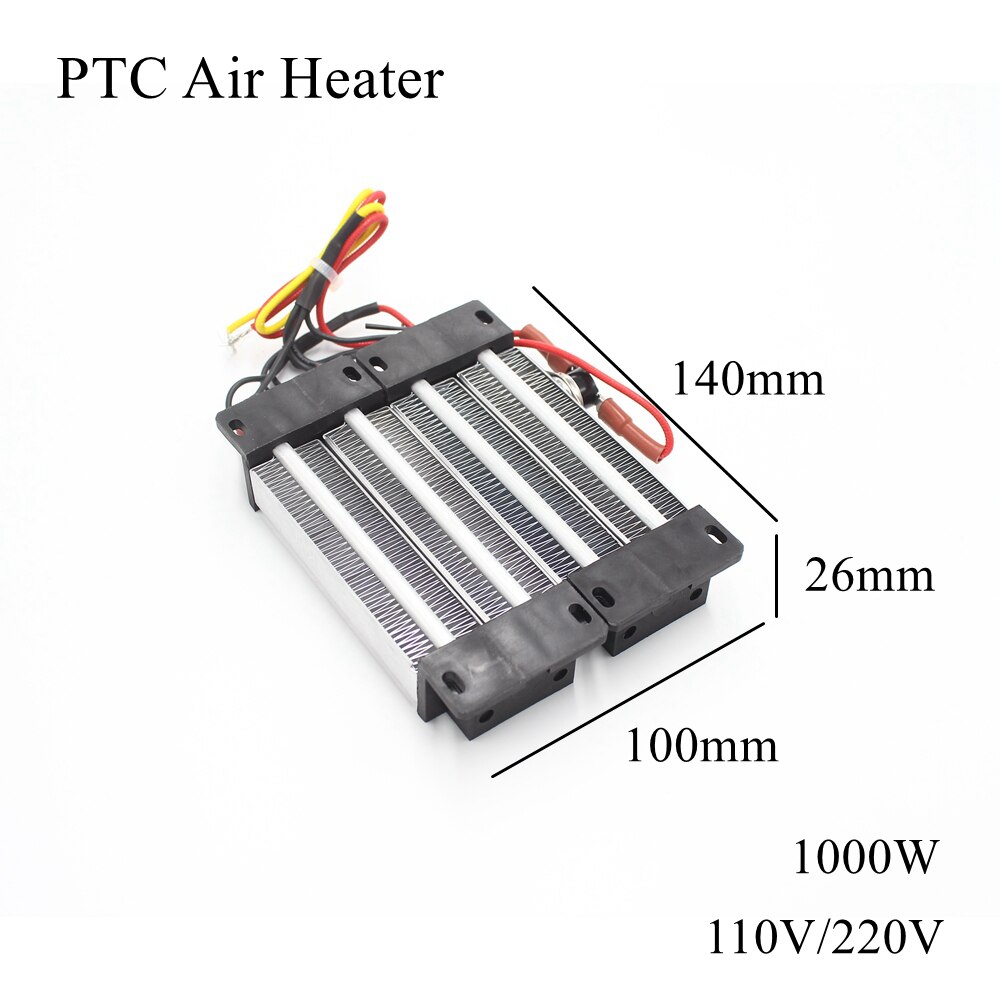 12V 24V 36V 48V 72V 110V 220V PTC Heater Ceramic Thermistor Air Heating Mini Outdoor Heaters Induction Aquarium Car Film Plate: 140x100x26mm
