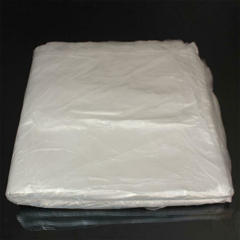 100pcs Car Seat Cover Auto Disposable Plastic Anti-Dirty Dust-Proof Lightweight Seat Protector Vehicle Mechanic Valet Seat Cover