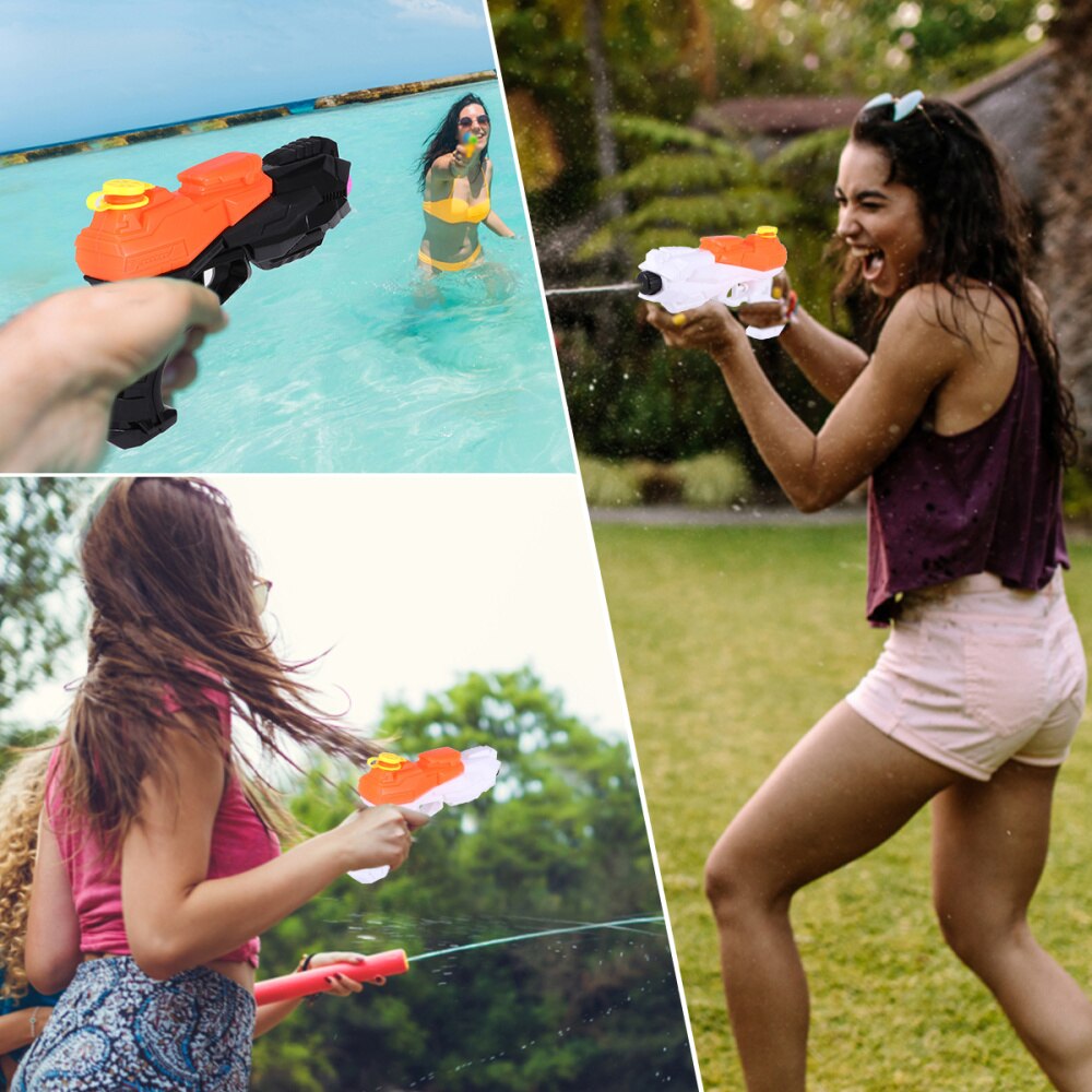 2Pcs Durable Funny Portable Lightweight Water Shootings Summer Beach Water Shooter Water for Kids