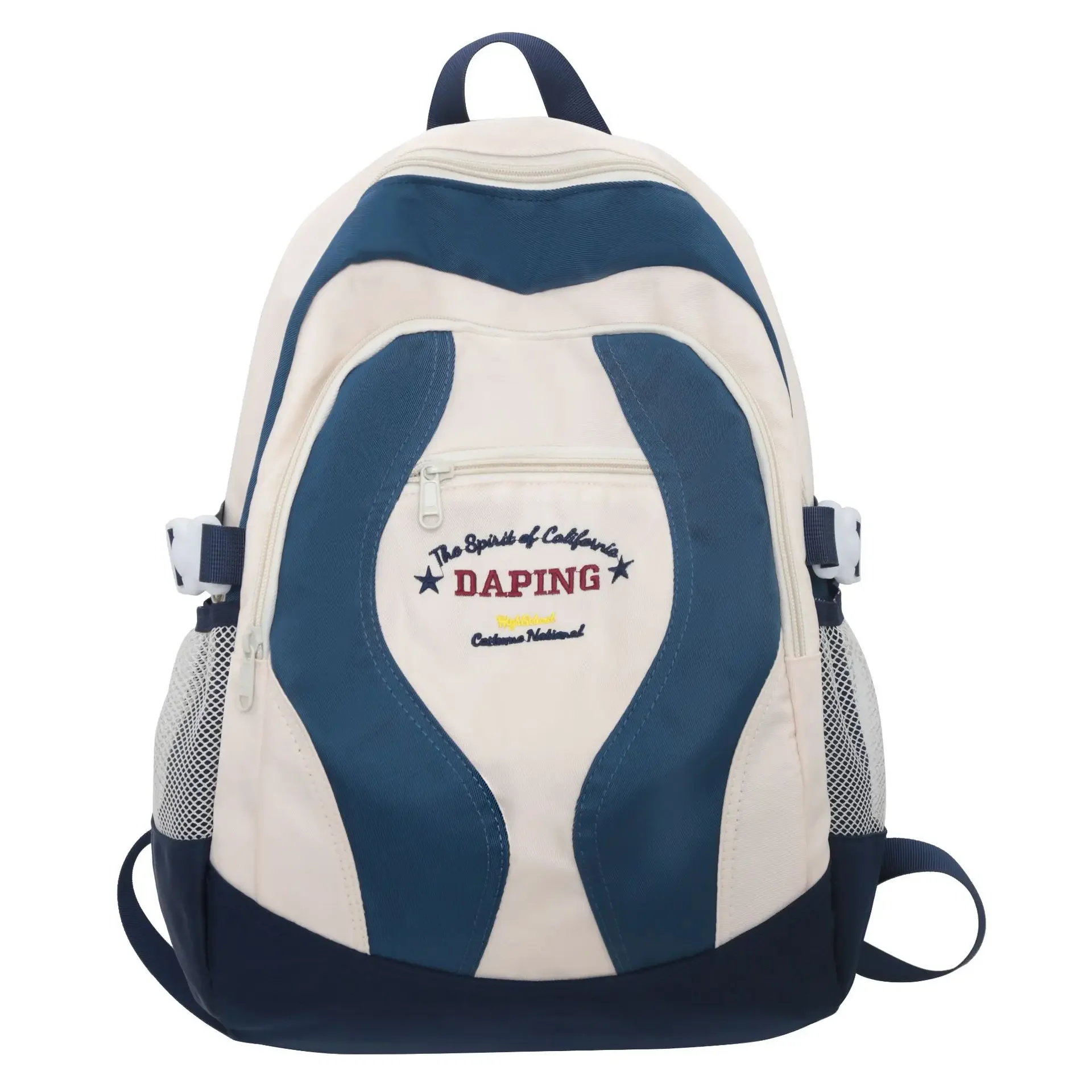 Schultaschen Damen Rucksack Unisex Laptoptaschen Große Kapazität Umhängetasche Freizeitreisetasche Teenager Student Schultasche: Black