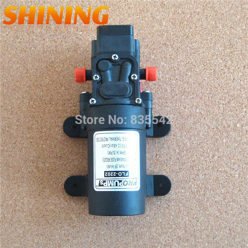 DC 12V Self-Priming Micro Diafragma Da Bomba De Água Elétrica Com Interruptor Automático, 35PSI 4.3L/min, srayer Bomba Lavador de carros Bomba