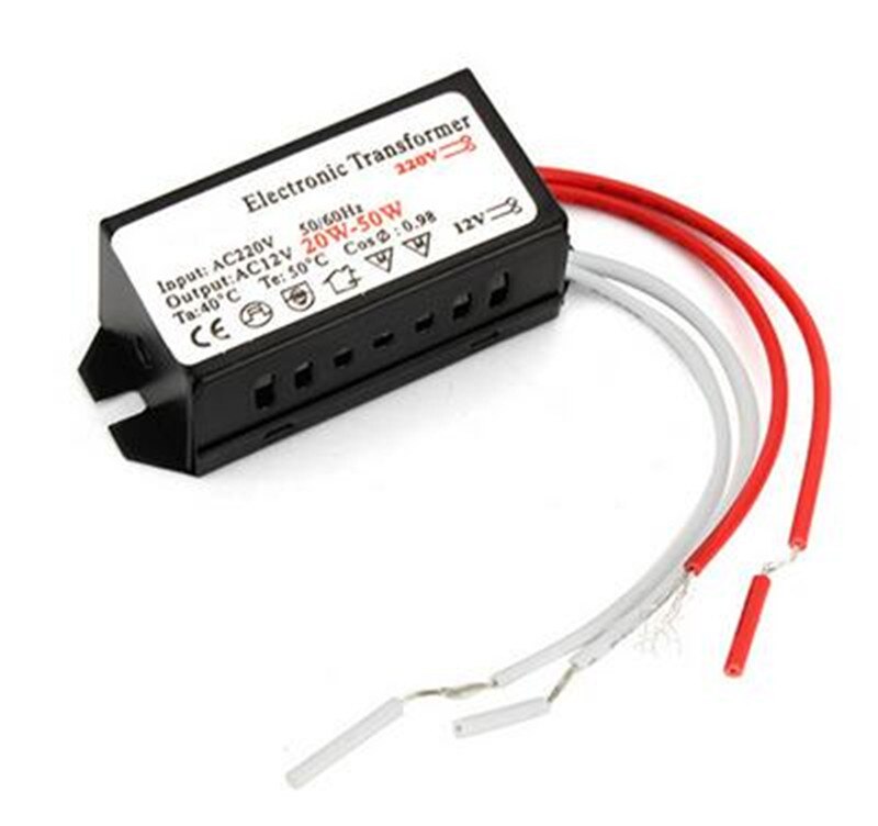 12V 20W-50W G4 Halogen Lamp Power Supply AC Adapter LED Driver Electronic Transformer Switch For Low-voltage halogen lamp