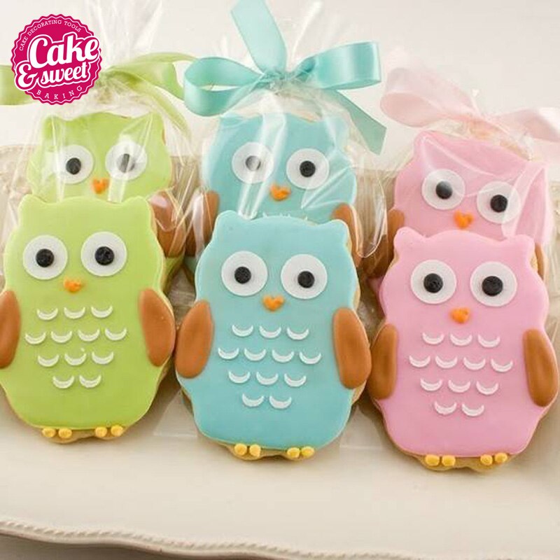 Cookie Cutters Rvs Uil Vorm Cookie Cutters Dier Biscuit Bakken Tools Fondant Gebak Decorating Gereedschap