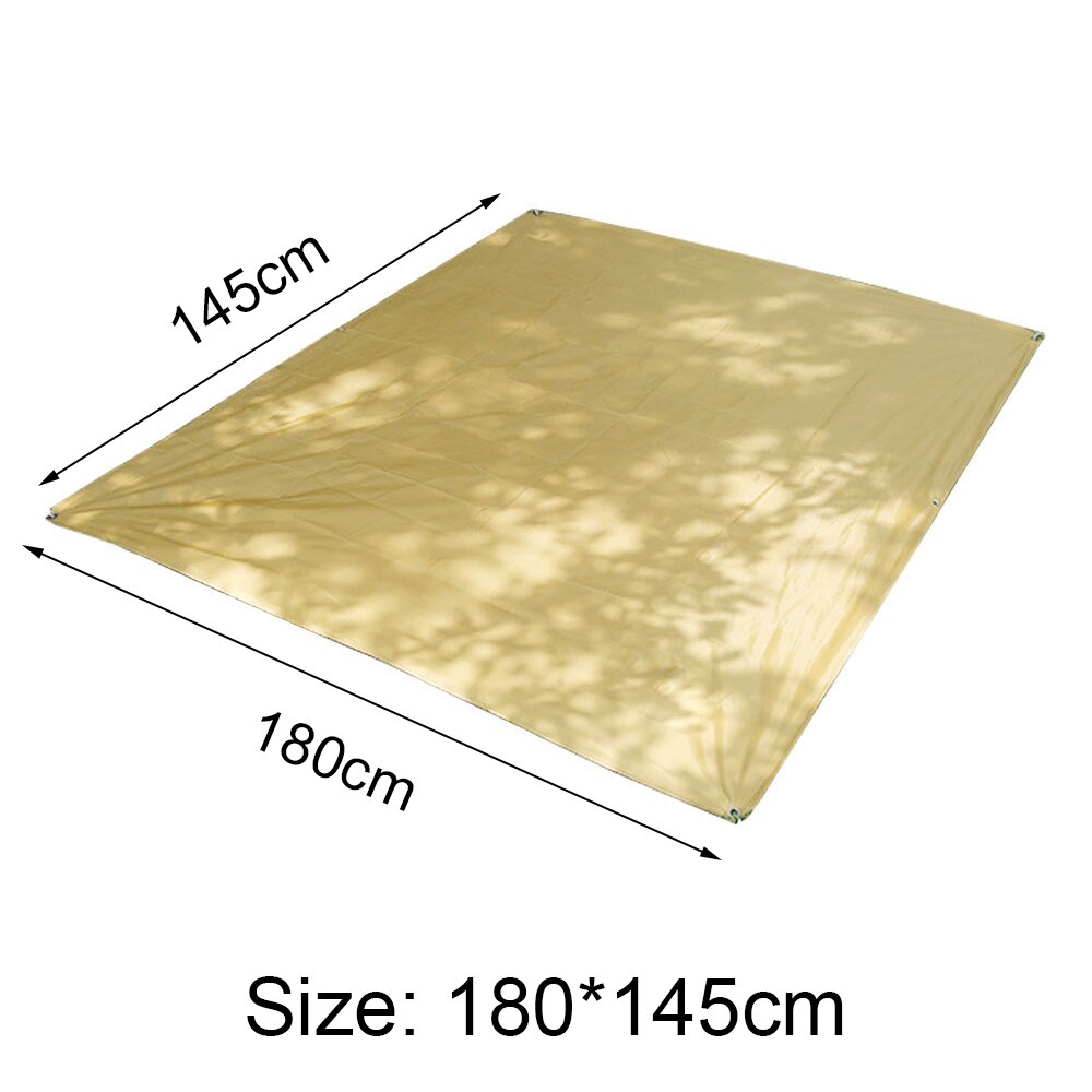 PE Markise Plane Camping Baldachin Zelt Garten Sonne Schatten Dauerhaft Praktische Feuchtigkeit Proof Strand Sun Shelter Tragbare Freien: Orange