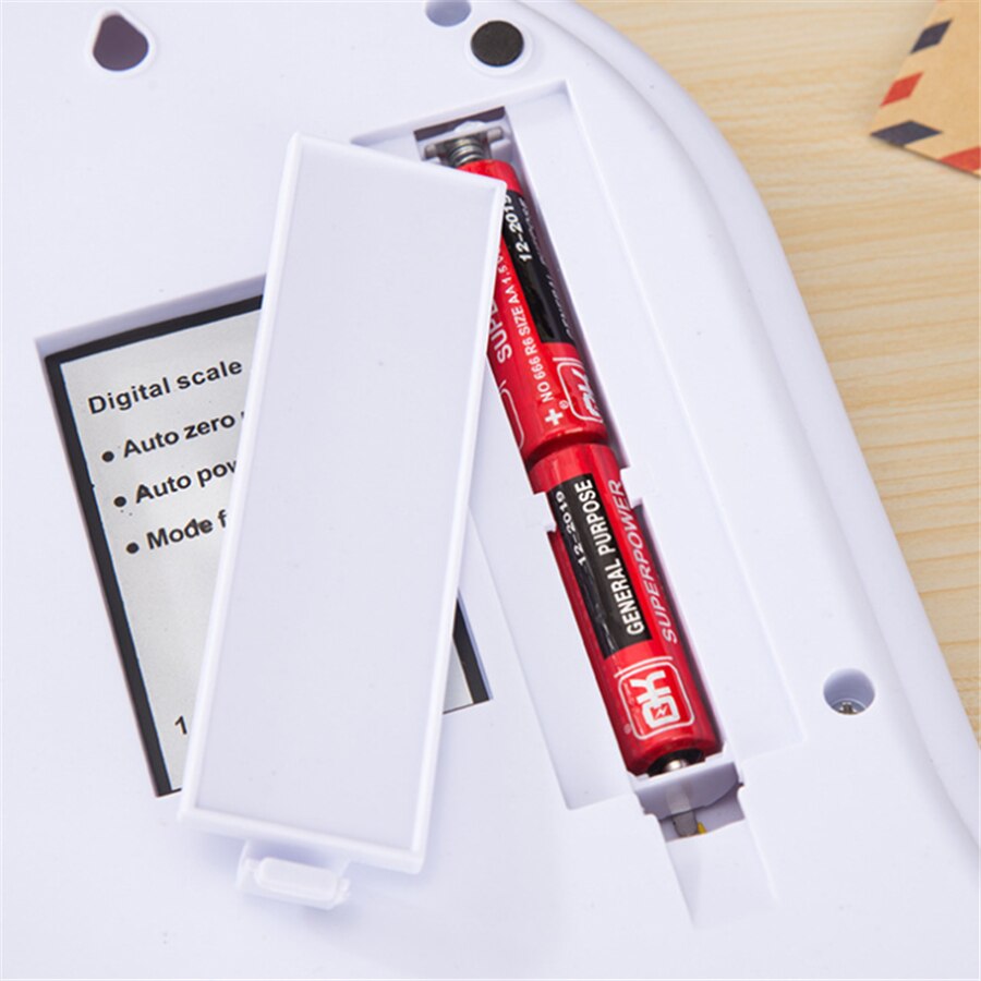 1g Precision Kitchen Electronic Scale Food Scale LCD Digital Scales 10kg Electronic Grams Weight Balance Scale for Tea Baking