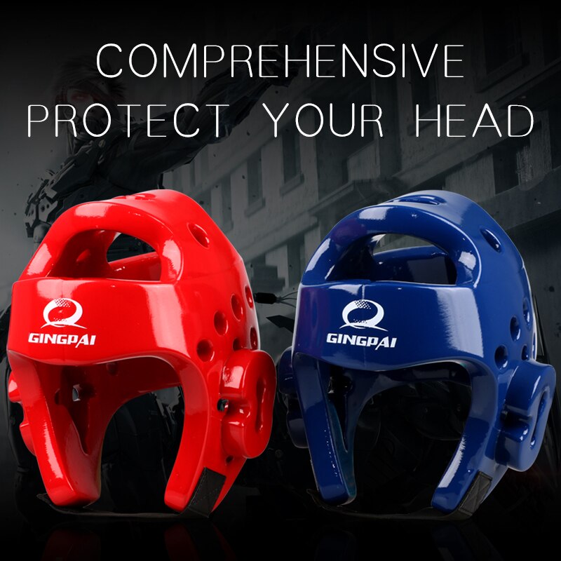 Casco de Taekwondo Sanda kick Boxing casco Protector de la cabeza casco Sparring casco karate muay thai y taekwondo protección de la cabeza