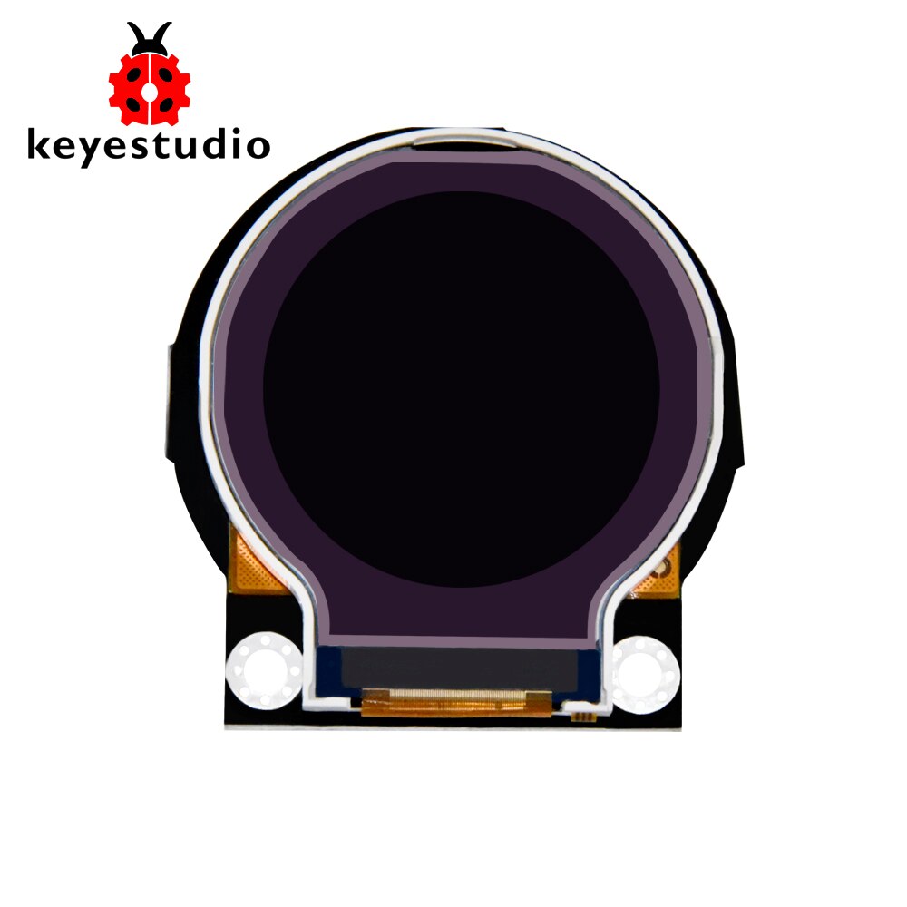 Keyestudio Round 2.2inch TFT LCD Display Module for Arduino Watch