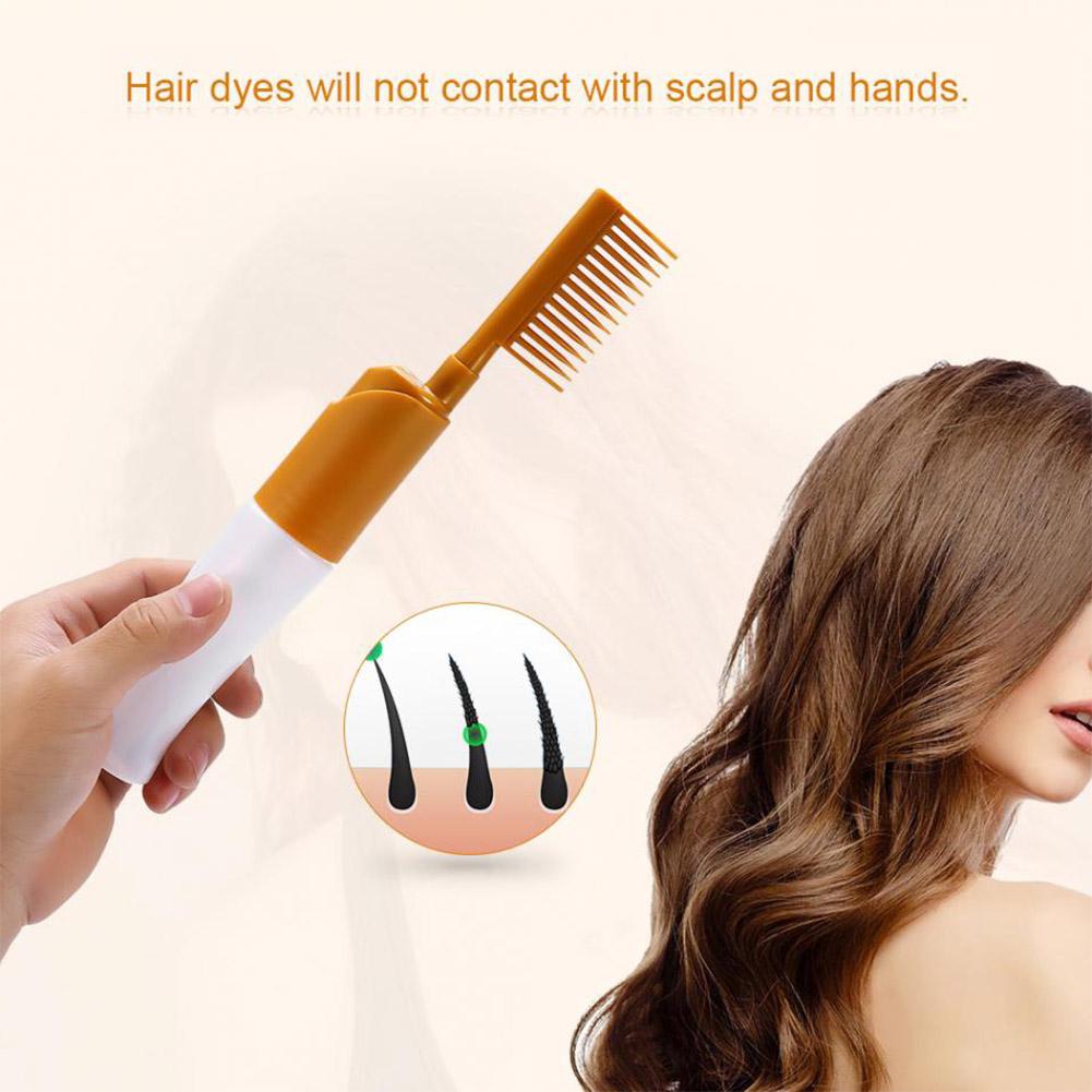 Applicateur de teinture pour cheveux brosse Salon bouteille vide distributeur de teinture pour cheveux peigne de teinture à colorier outil de coiffure pompe à eau