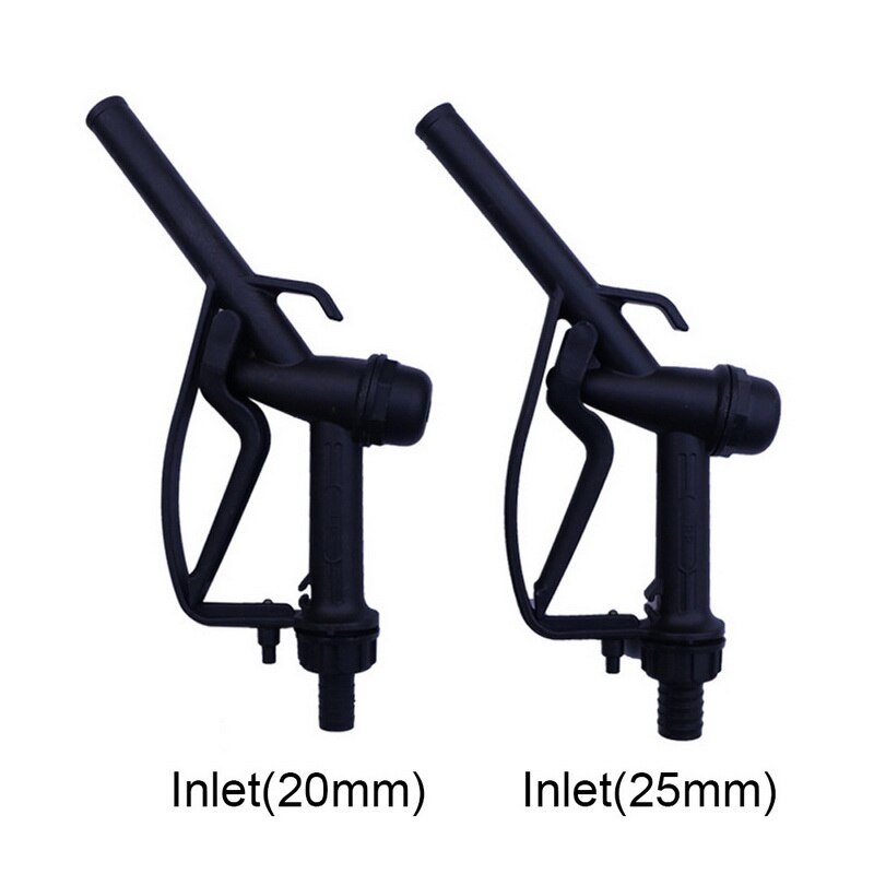 Plastic Manual Heavy Duty Fuel Nozzle Plastic Hose Trigger Nozzle With Hook Straight Spout & Gasoline Nozzle Fuel