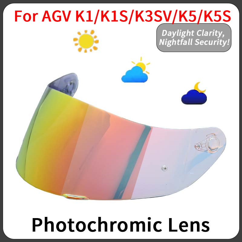 Helmvisier für AGV K1 K5 K3SV Motorrad abnehmbare Helmbrille Motorradhelmlinse: Armee Grün