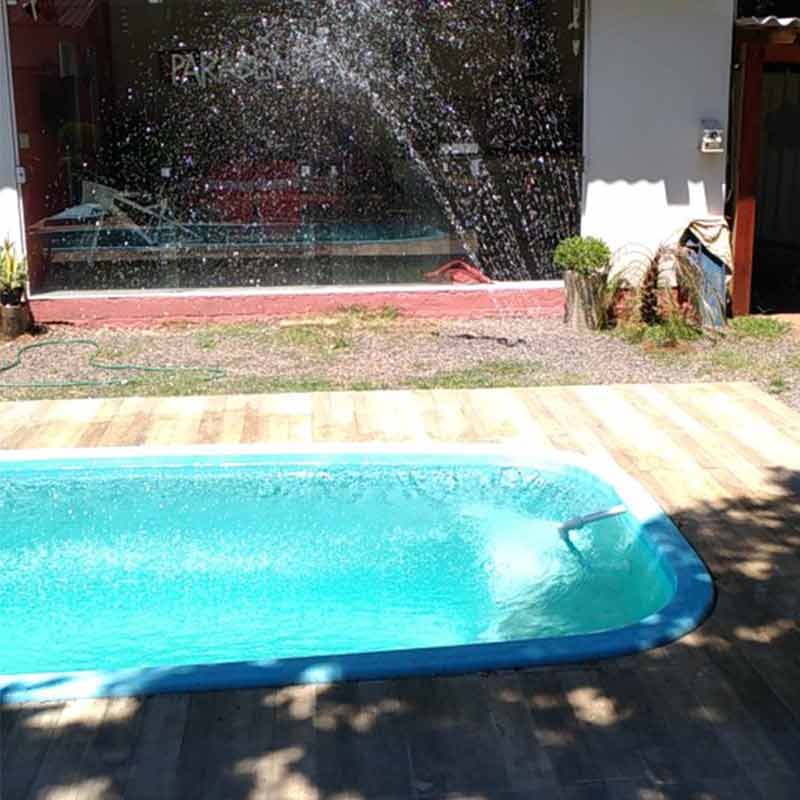 Adjustable PVC swimming pool waterfall fountain rack swimming pool tool garden accessories