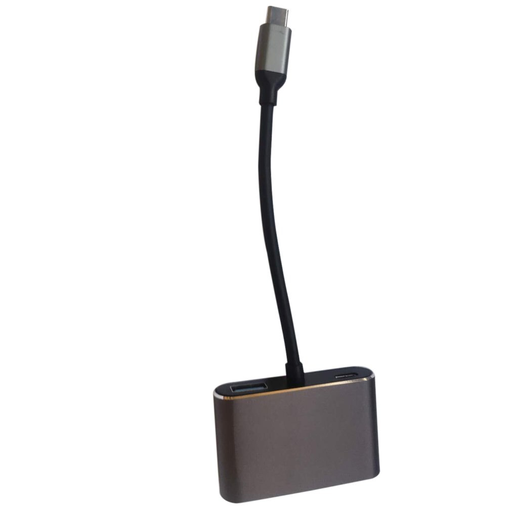 Type-c to hdmi vga female head four-in-one transfer wiring type c to hdmi 4K30hz HD conversion lines